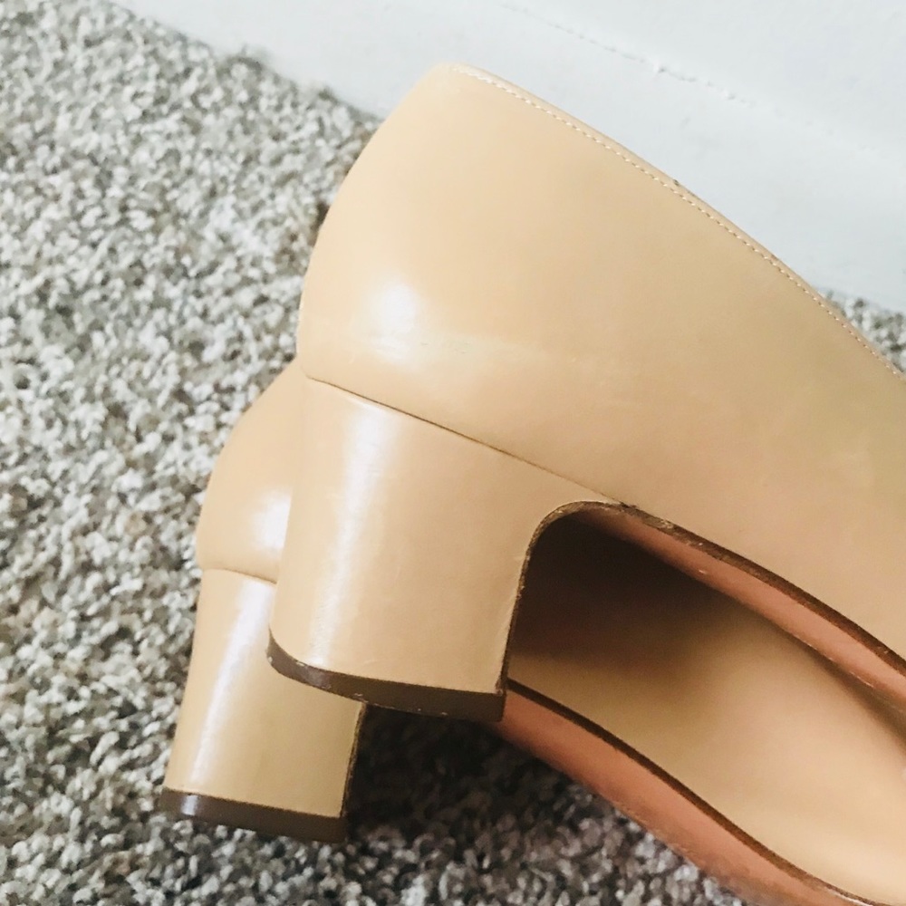 Salvatore Ferragamo Tan Leather Shoes Size 9AA - Picture 5 of 8